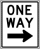 one way